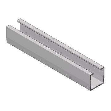 Alu trap profiel L=3100mm elevated syst