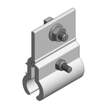 Alu Kalzip klem (profielen verticaal)