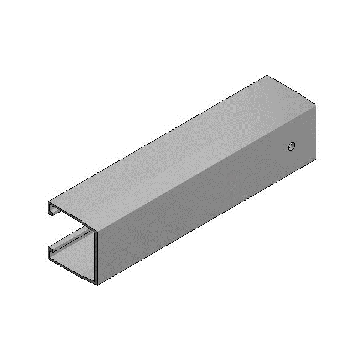 Alu profiel stalen golfplaten L=220mm