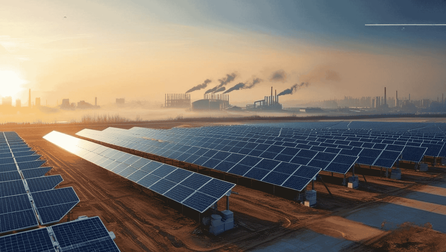 Implicaciones de la desaceleración de la producción de paneles solares en China en 2025
