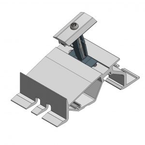 Van der Valk Producten bij Solartoday - Fotovoltage - verbindings- en bevestigingselementen - Alu voor voet ValkPro+ L15° midden